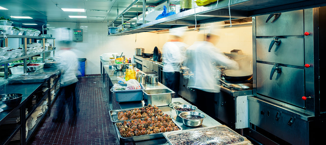 Catering kitchen